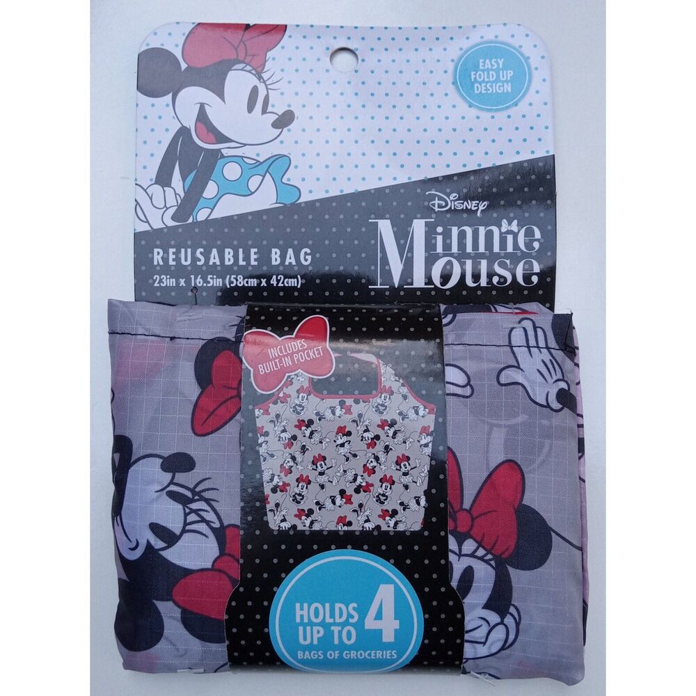 Best Brands XL Reusable Fold Up Grocery Bag-Holds up to 4 Bags of Groceries